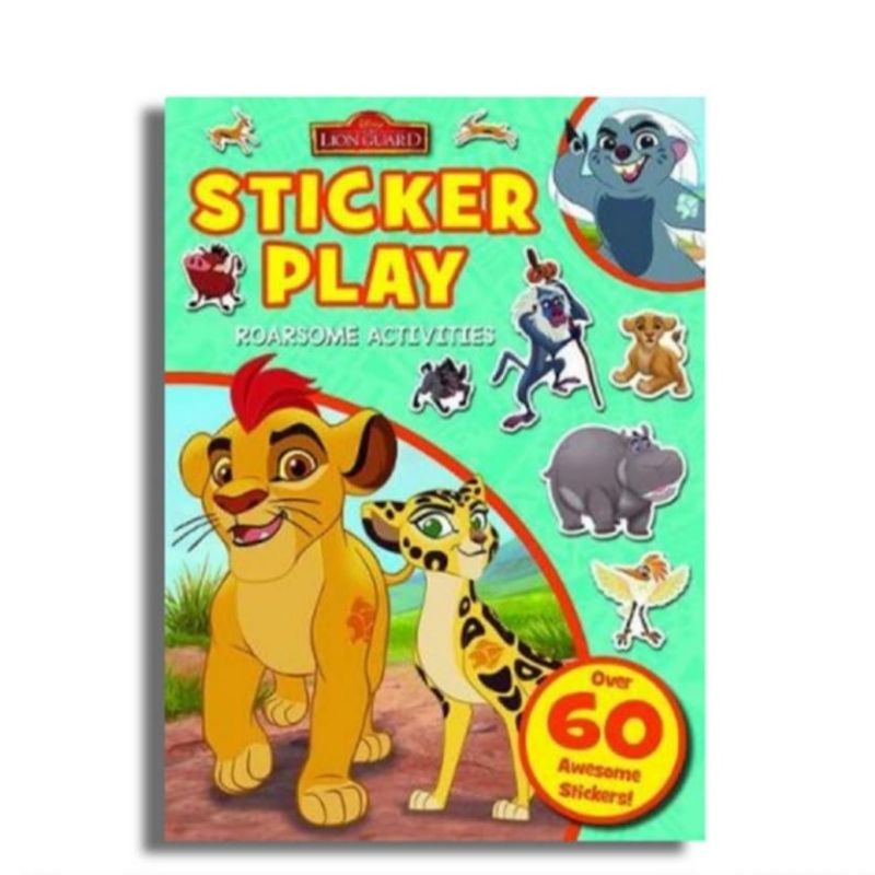 BIG BAD WOLF BOOKS ■ STICKER PLAY DISNEY LION GUARD : ROARSOME ACTIVITIES - BUKU AKTIVITAS ANAK BBW