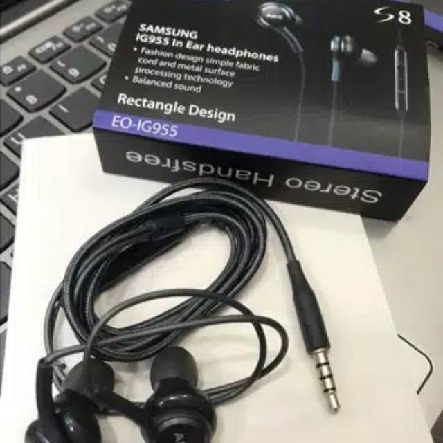 Headset Stereo Biasa untuk Telpon dan Musik