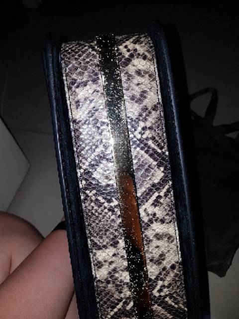 Charles &amp; Keith Bag PRELOVED SNAKE SKIN ORI STORE