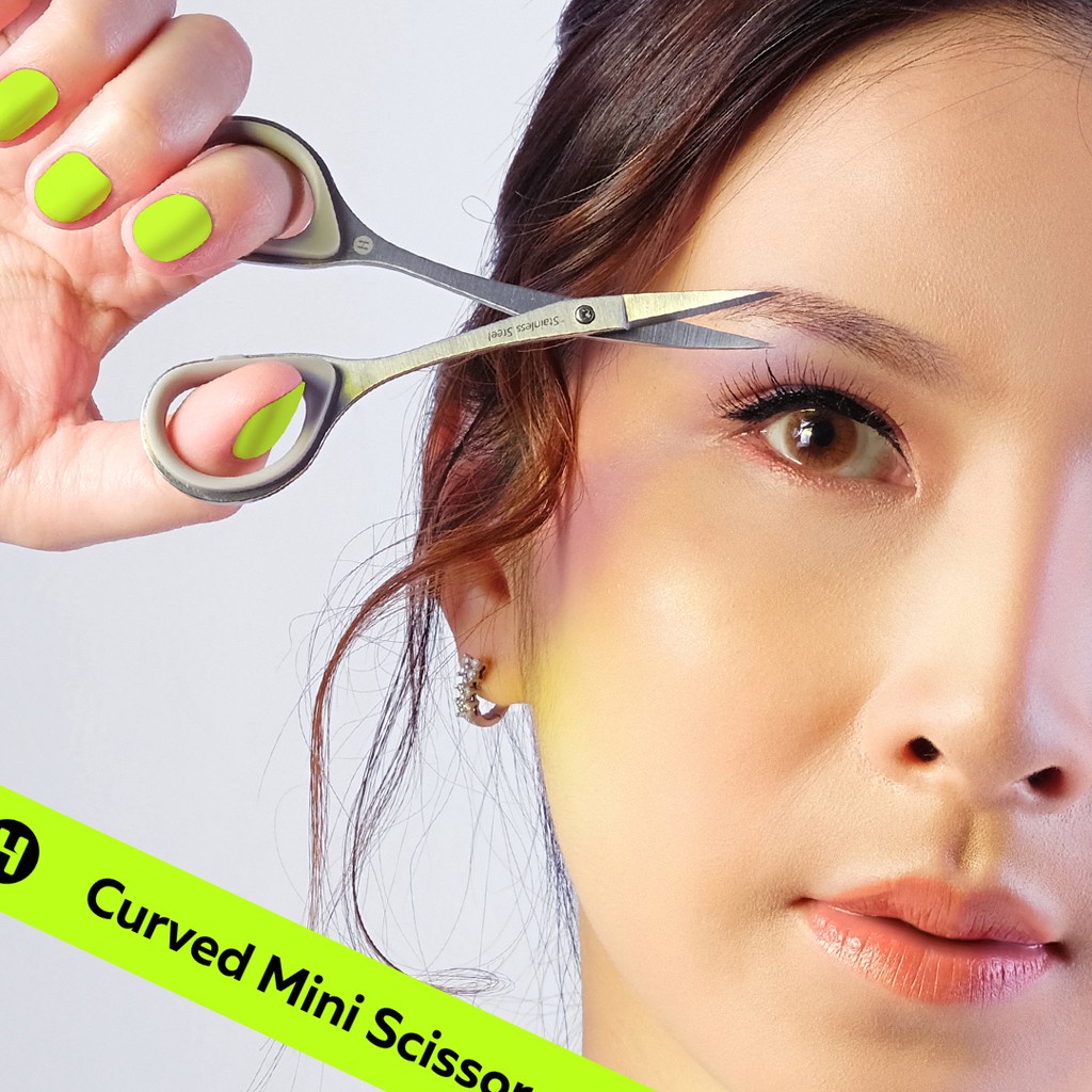 HARA Curved Mini Scissor Gunting Alis