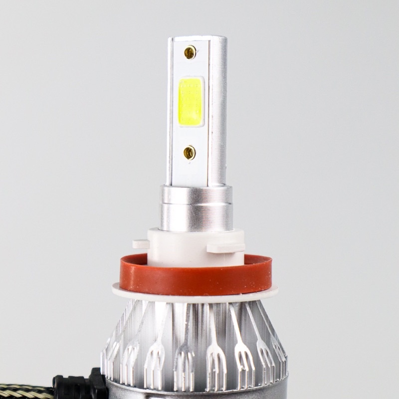 TaffLED Lampu Mobil Headlight LED H11 COB 2 PCS - C6 - White