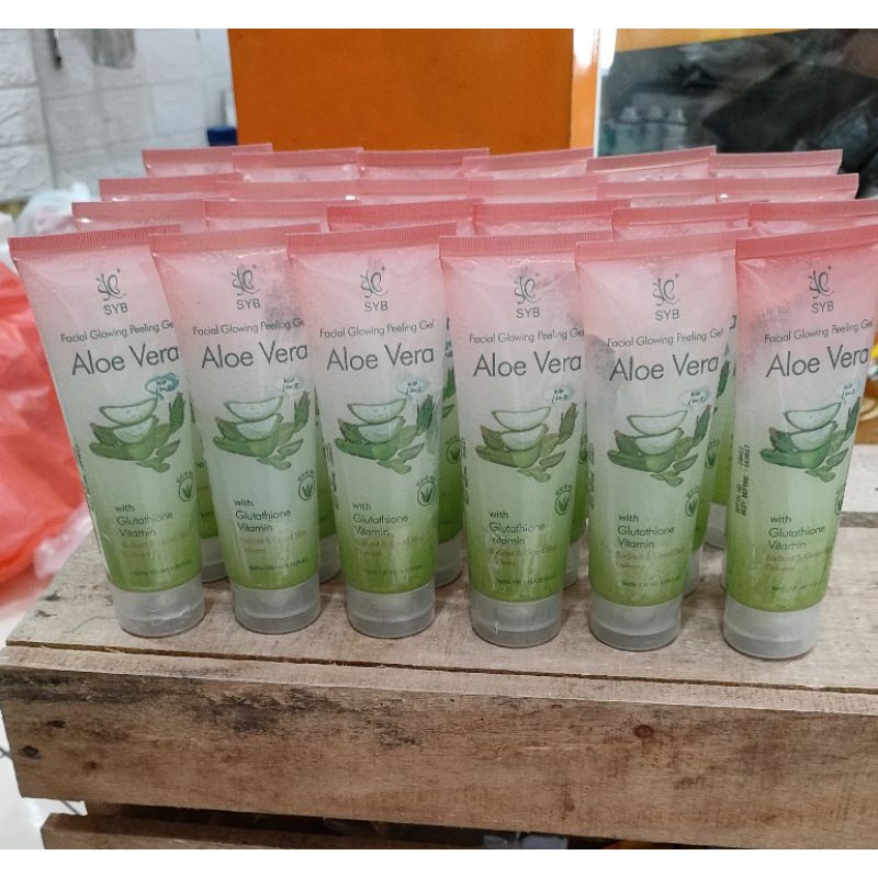 ☀️cahaya acc☀️ Syb facial glowing peeling gel Aloe vera