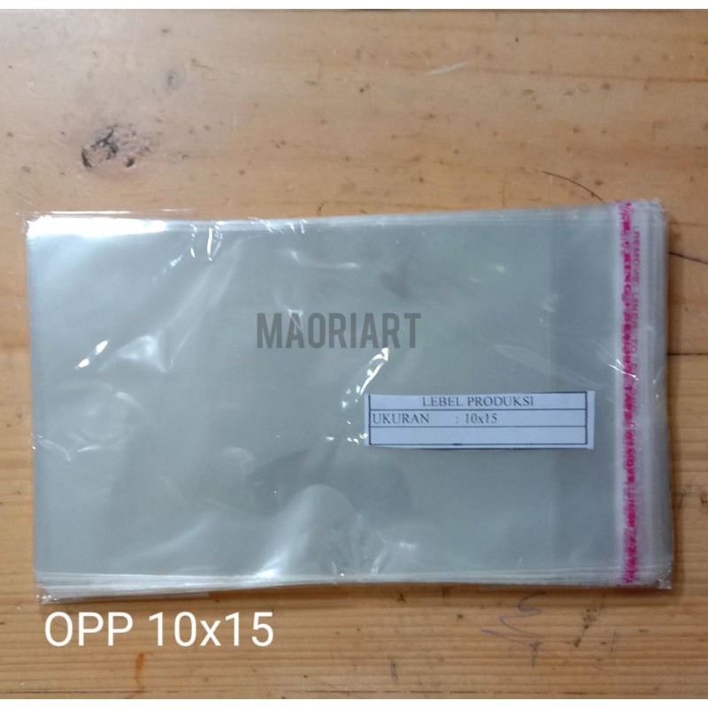 Plastik OPP 10x15