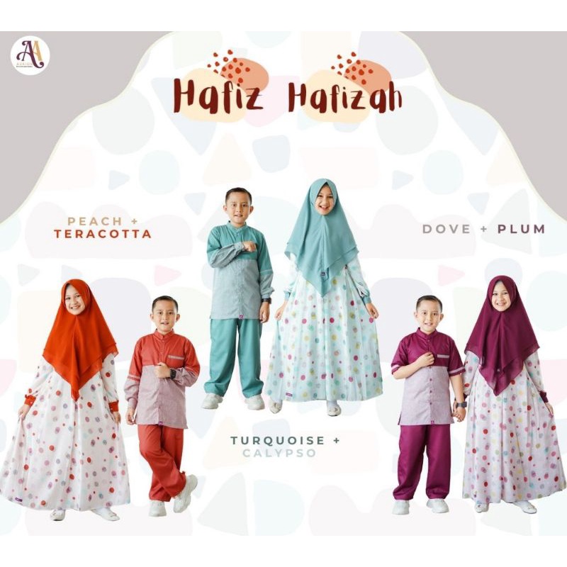 Gamis syar'i anak Hafizah by A2kids