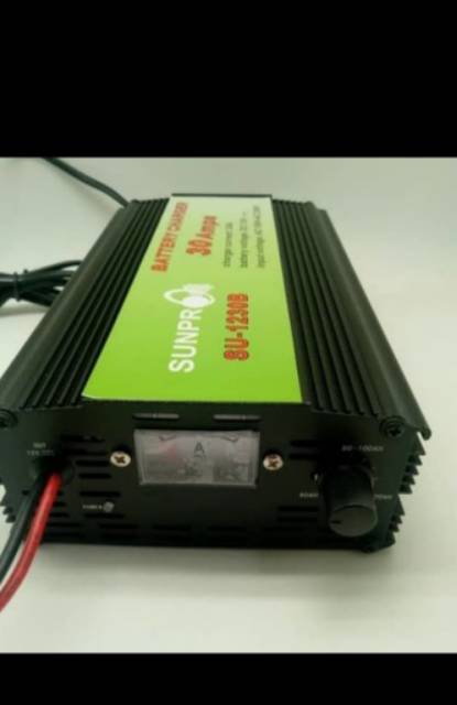 Bateray Battery Charger Sunpro SU-1230B/Casan aki/Pengisian daya aki