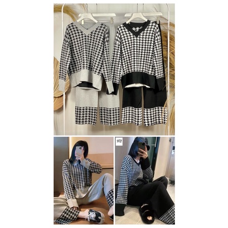 one set rajut import Grosir Pgmta Kode 972 serian isi 4 pcs