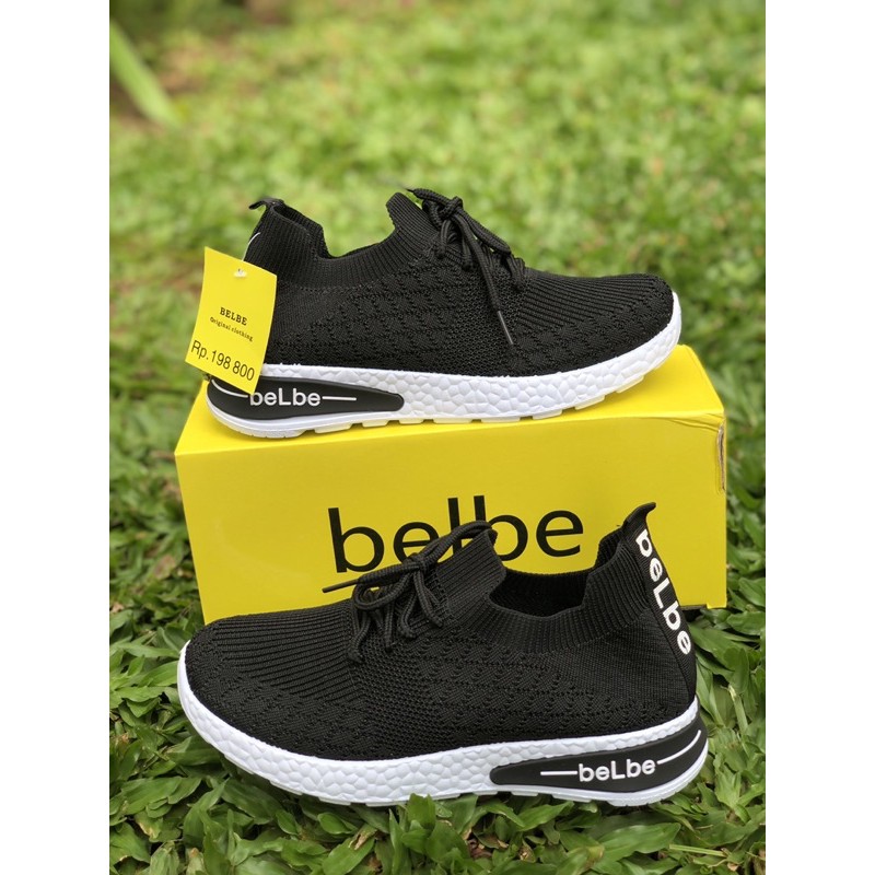 NEW BELBE HITAM ZAL265 SEPATU SLIP ON WANITA SEPATU BELBE MURAH SEPATU IMPORT