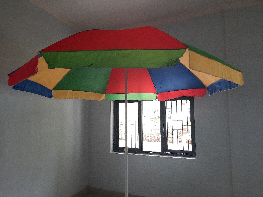 Tenda Payung Pelangi/pantai/tenda Jualan Super Jumbo 300cm + Tripod/kaki (payung Free Tas Payung)