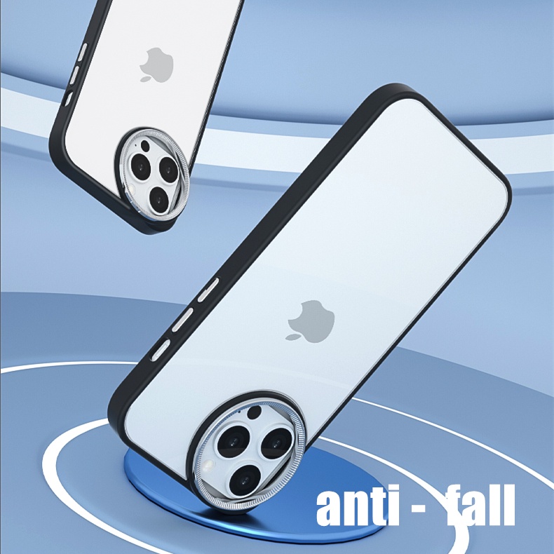Case Bahan Silikon matte Dengan Lensa Mata Besar Untuk iPhone 11 Pro MAX 12 Pro MAX 13 Pro MAX