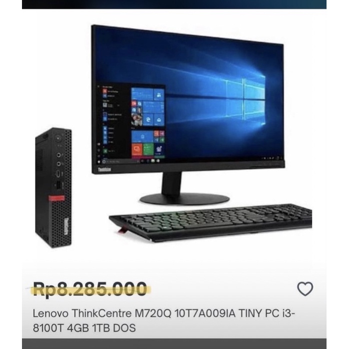 Lenovo Thinkcentre M720Q
