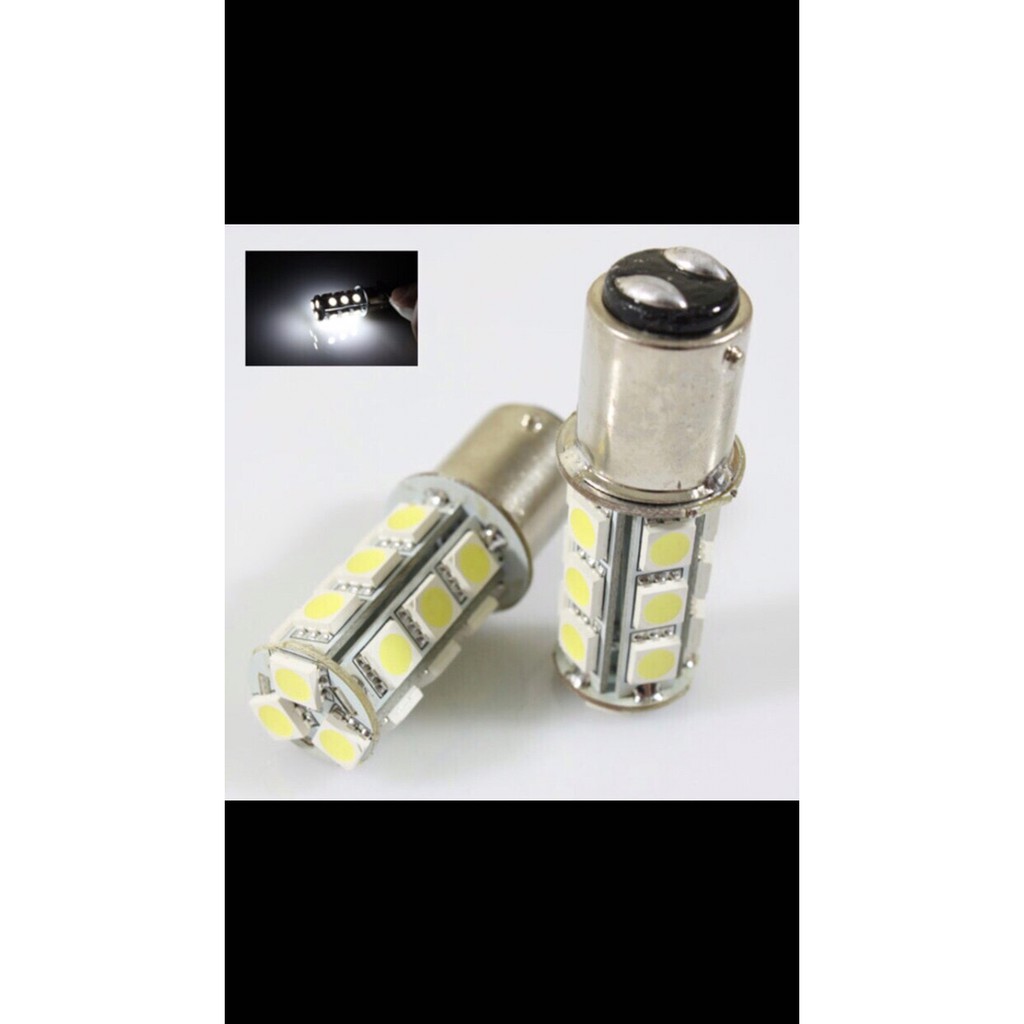 Lampu stop mobil / motor LED 18 mata strobo FLASH KEDIP