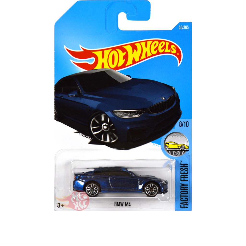 Bmw M4 Biru Tua / Dark Blue - Hot Wheels Hw Hotwheels - Bbb793 - Original Asli