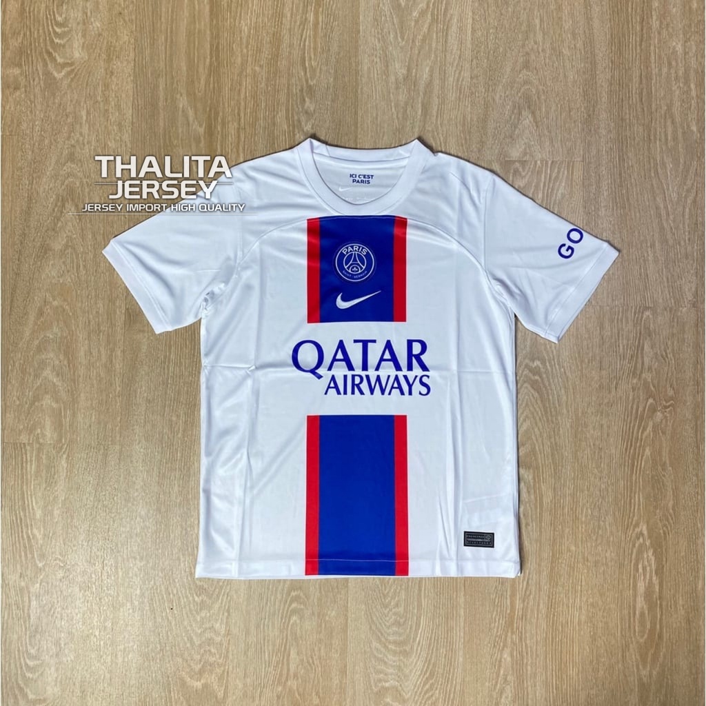 Jersey Baju Sepak Bola Futsal PSG 3RD 2022/2023 Grade Ori