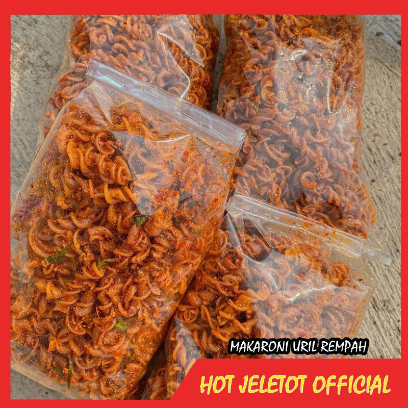 

BOLEH COD - MAKARONI URIL PEDAS DAUN JERUK HOTJELETOT 250 gram
