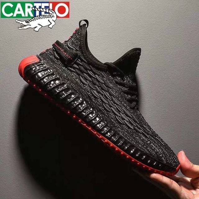 Sisik Cartelo Pria Original Import Sneakers Casual Model Sport Keren Terbaru Boots Kets Slip On Olah