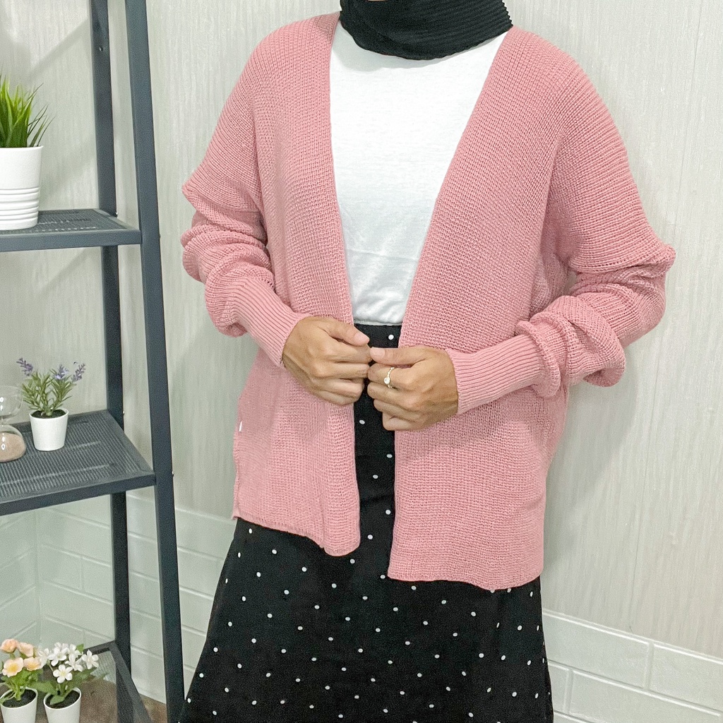 Fluor.Inc - Cardigan Rajut Oversize / Cardigan Rajut Wanita Oversize / Cardigan Rajut Lizzy Oversize