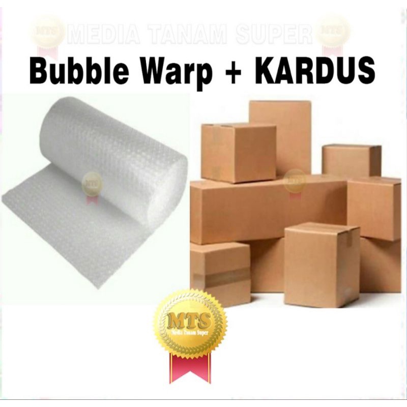 

Kardus Dan Bublewrap Tambahn Packing Barang Mudah Pecah