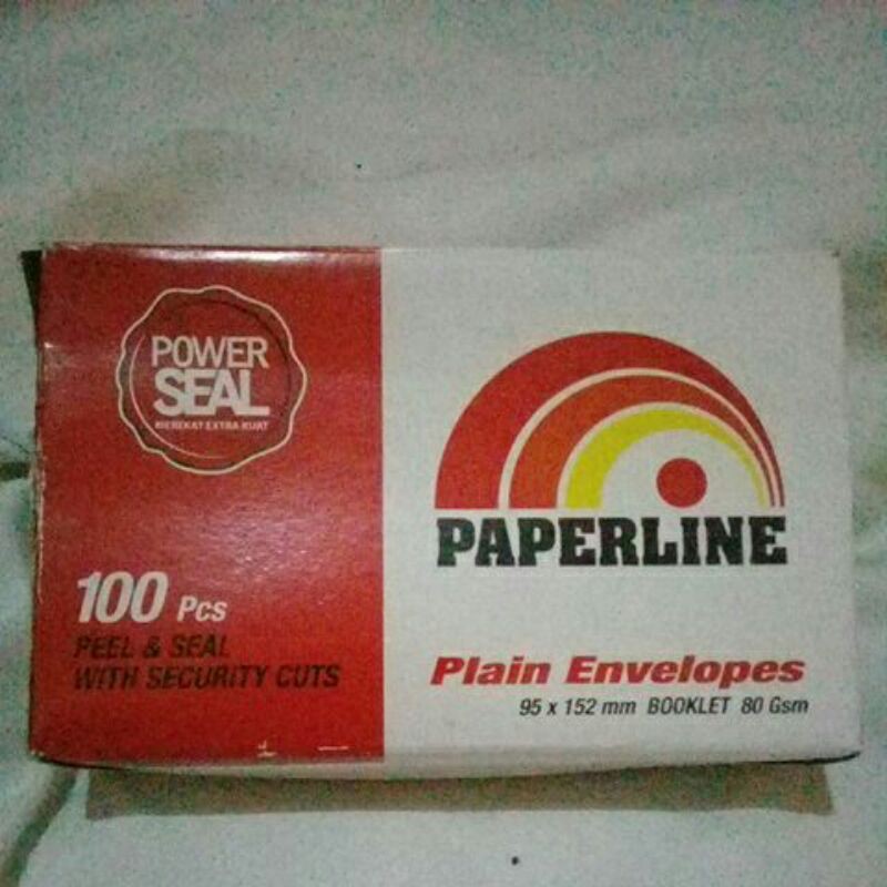 

Amplop perekat PAPERLINE 95×152mm 80gsm