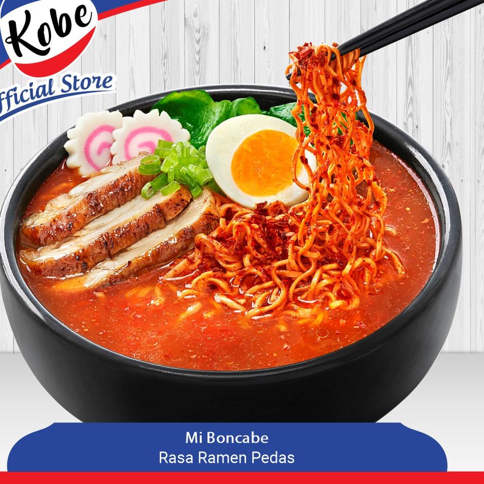 

✪IMPORT✪ Kobe Mi BonCabe Rasa Ramen Pedas (3pcs)