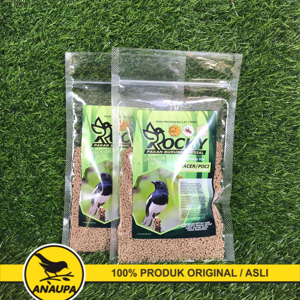PAKAN BURUNG VOER ROCKY KACER POCI SMALL PELLET