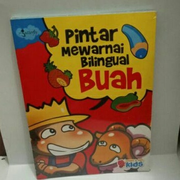 

Buku Pintar Mewarnai Bilingual Buah