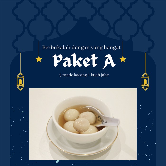 

Paket A - Wedang ronde isi kacang (saja) (BERKUALITAS)