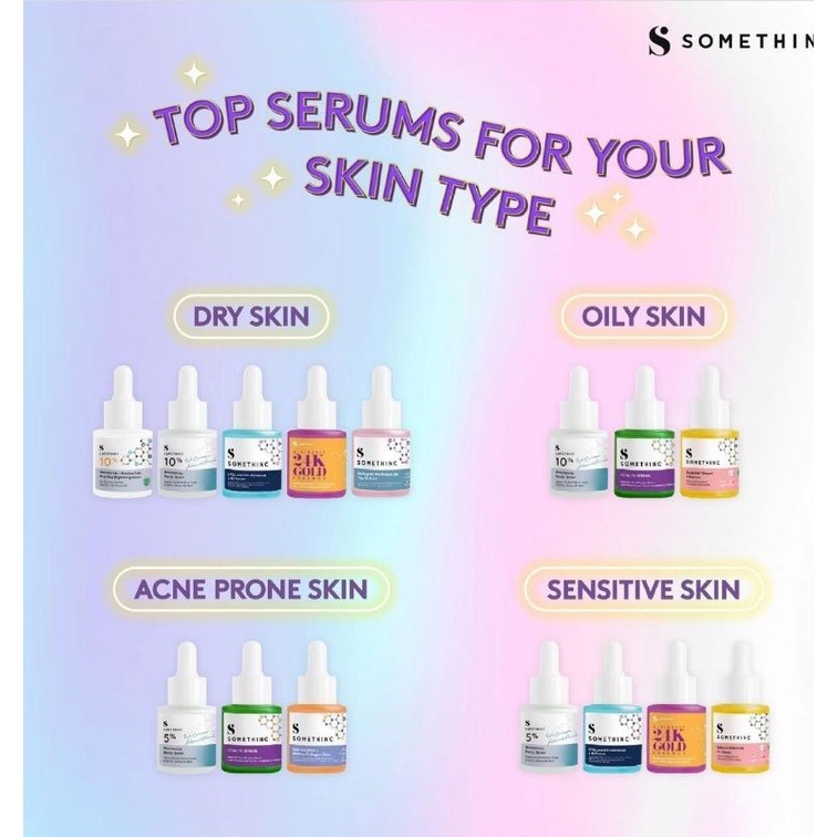 [20ml] SOMETHINC SERUM | Niacinamide | HYaluronic | AHA BHA | Retinol | Bakuchiol | Salmon DNA | Holygrail