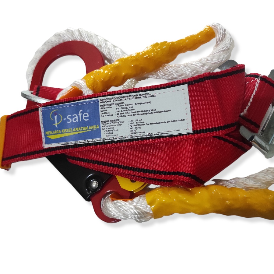 SAFETY BELT i-SAFE SINGLE HOOK BESAR (BIG HOOK)