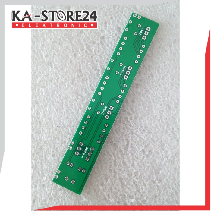 PCB Tone control Mono 1 Transistor Plus Middle