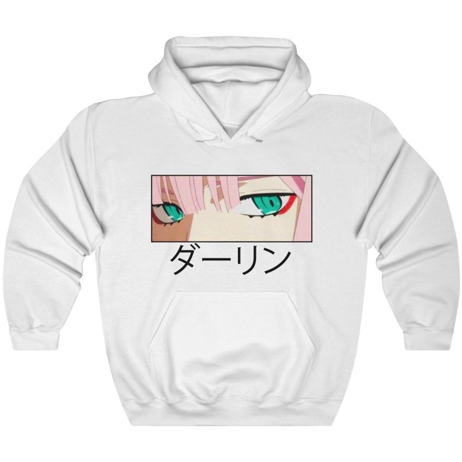 Hoodie Zero Two Eyes Darling in the Franxx