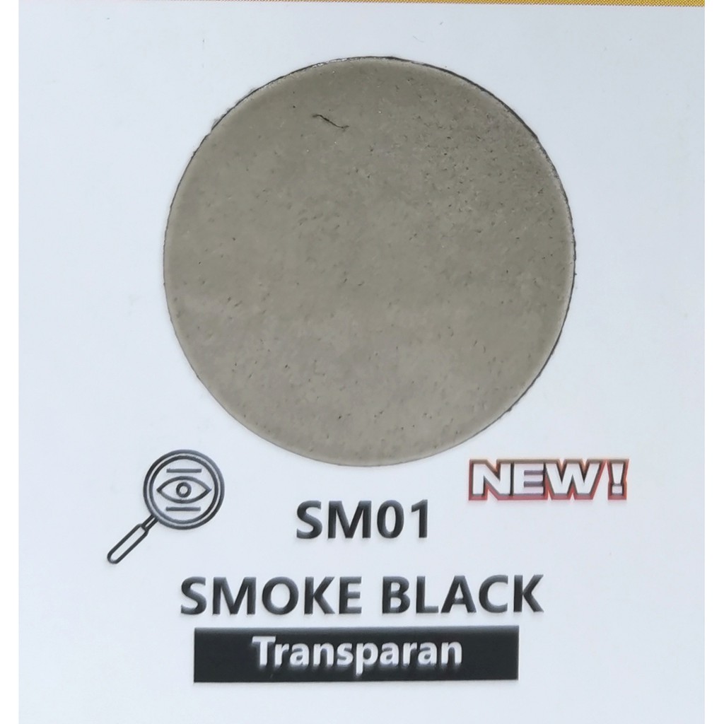 Pilok Sapporo Ultimate SMOKE BLACK / SMOKE HITAM TRANSPARAN SM01 400ML