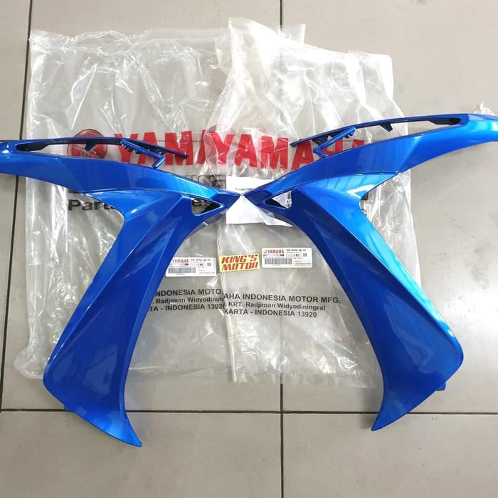 COVER DEPAN XEON RC / SAYAP XEON RC SEPASANG BIRU (1LB-P4) ASLI YAMAHA