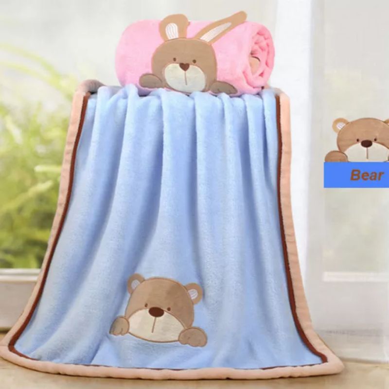 Selimut Bayi Double Fleece Selimut Bayi Import m157