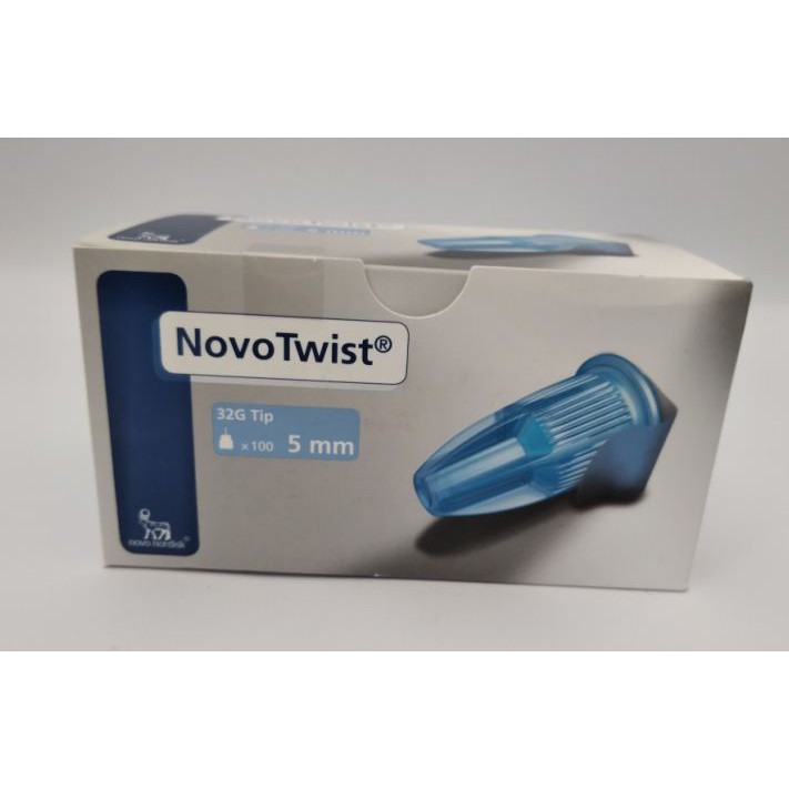 Novotwist Jarum 32 G X 5 Mm / Jarum Insulin Pen Needle Novotwist 32g-5mm