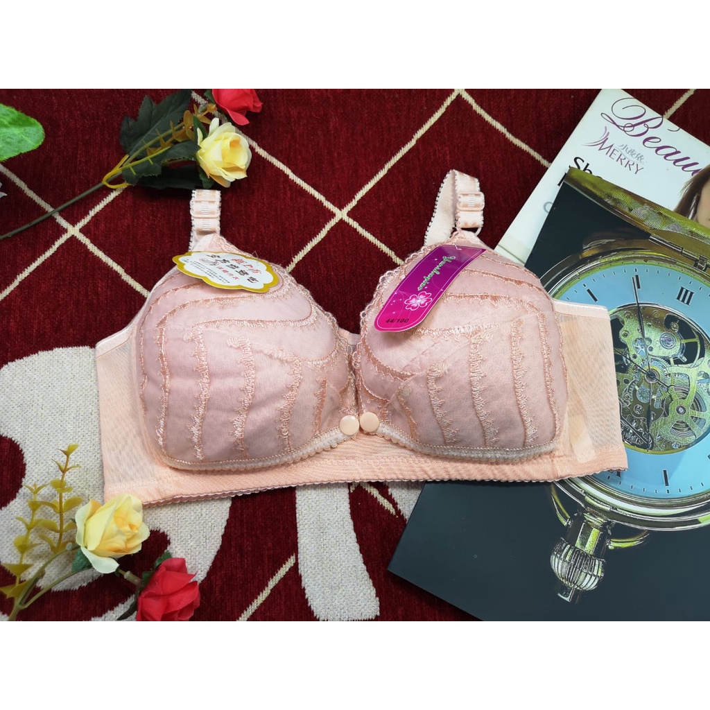 Bra / Bh Wanita Menyusui 227 Busa Tipis Ada Kawat Tanpa Busa Import