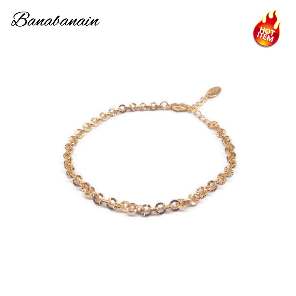 Gelang Xuping jurai rantai lapis emas