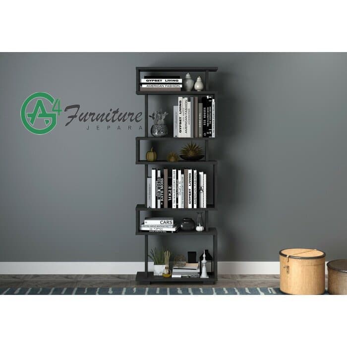 Rak Buku Unik Pandora Kayu Jati