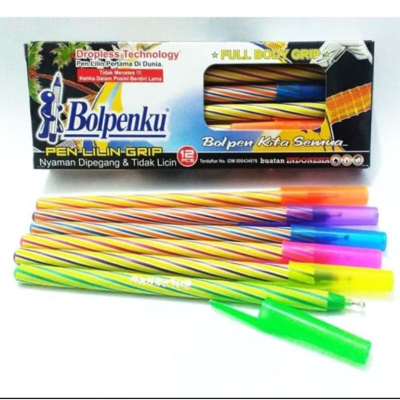 

Pulpen ballpoin isi 12pcs