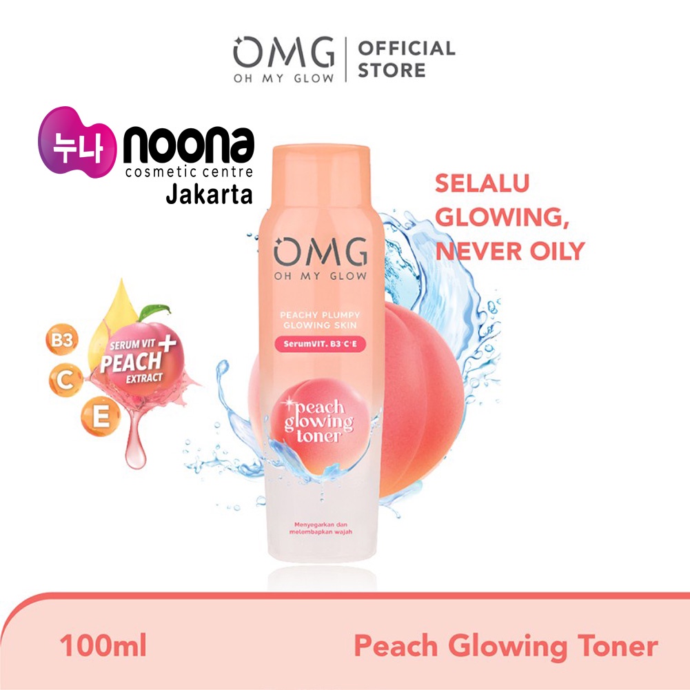 OMG PEACH GLOWING TONER 100ml