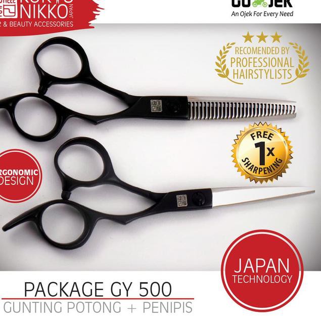 

TERLARIS!!>!>jpo-389 Koryu Nikko Scissors - Paket Gunting GY 500 - Hitam Silver