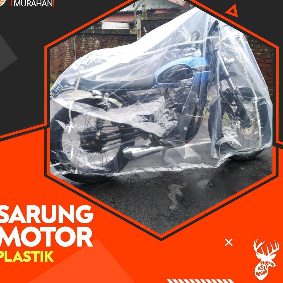 Murah!!!  Sarung / Cover Motor Plastik Disposable