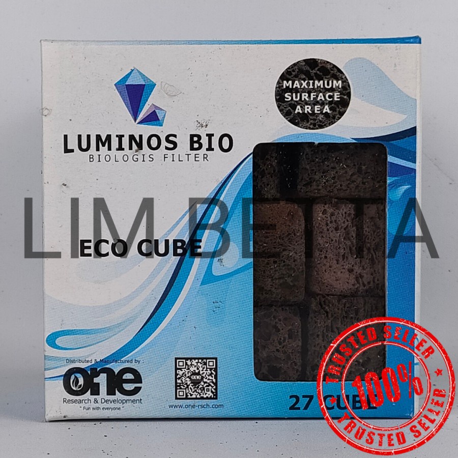 (CUBE) LUMINOS BIO ECO CUBE / MEDIA FILTER AQUARIUM AQUASCAPE