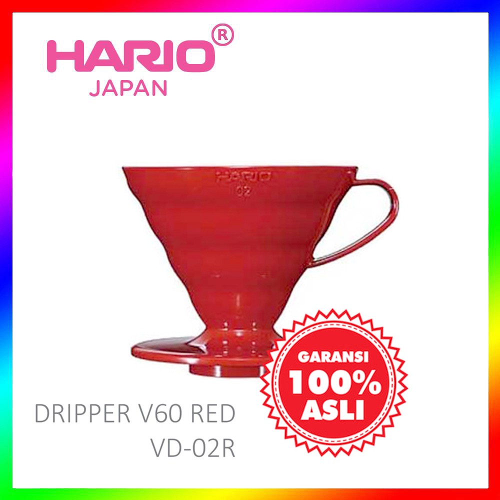 Hario VD-02R V60 02 RED Sendok Takar Coffee Dripper Pour