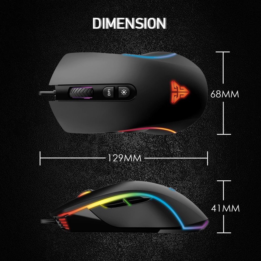 Fantech THOR II X16 Macro RGB Gaming Mouse PIXART