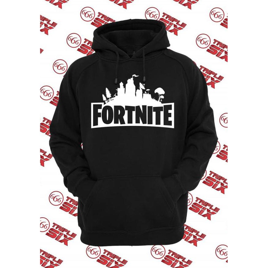 Jaket Hoodie Fortnite Logo