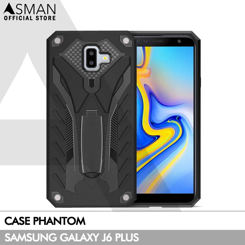 Hardcase Phantom Samsung Galaxy J6 Plus  | Transformer Kick Stand