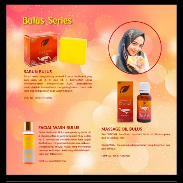 BEST SELLER// TRIO BULUS SR12 / MINYAK BULUS, SABUN BULUS, FACIAL WASH BULUS SR12. BPOM