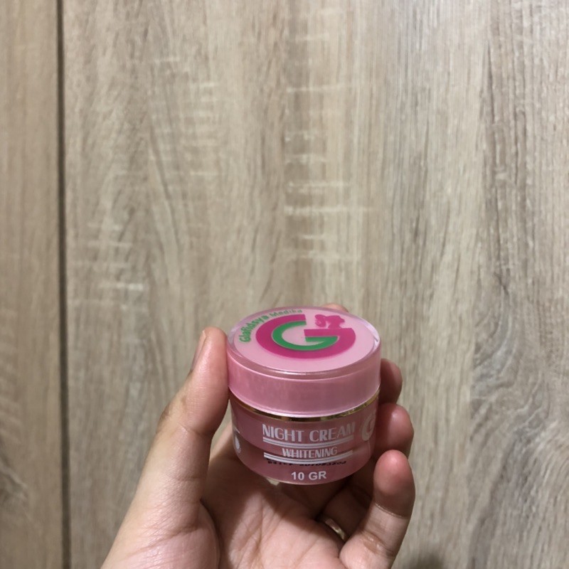 preloved glafidsya medika whitening night cream