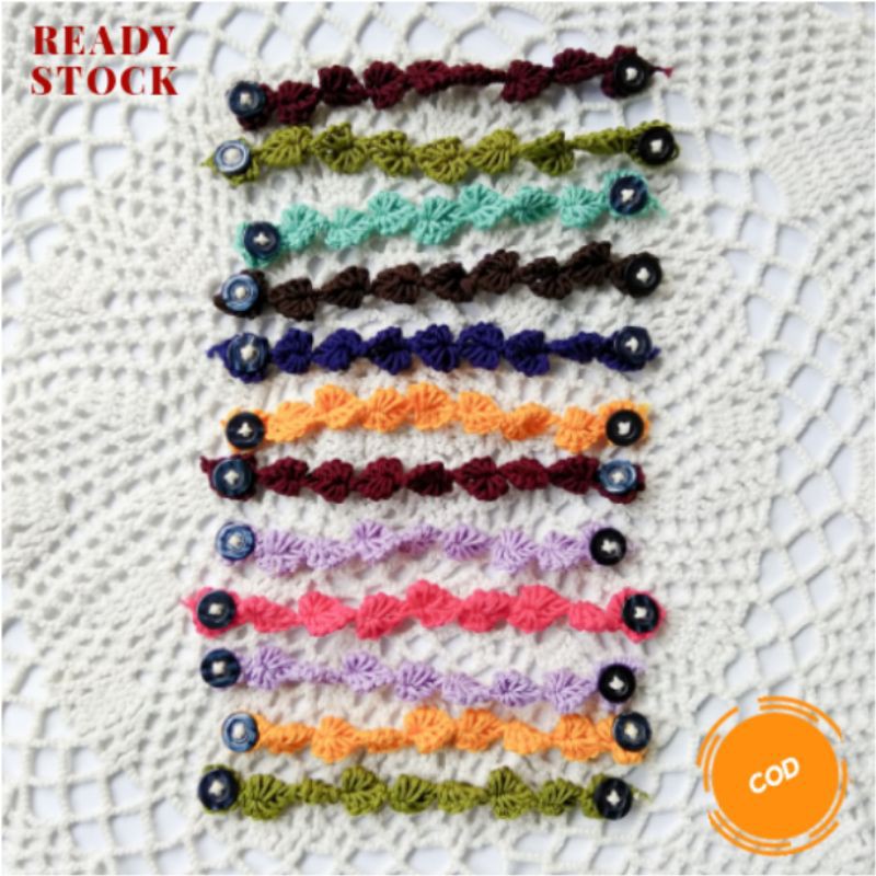 KONEKTOR MASKER - KONEKTOR MASKER RAJUT - KONEKTOR MASKER HIJAB - MASKER HIJAB