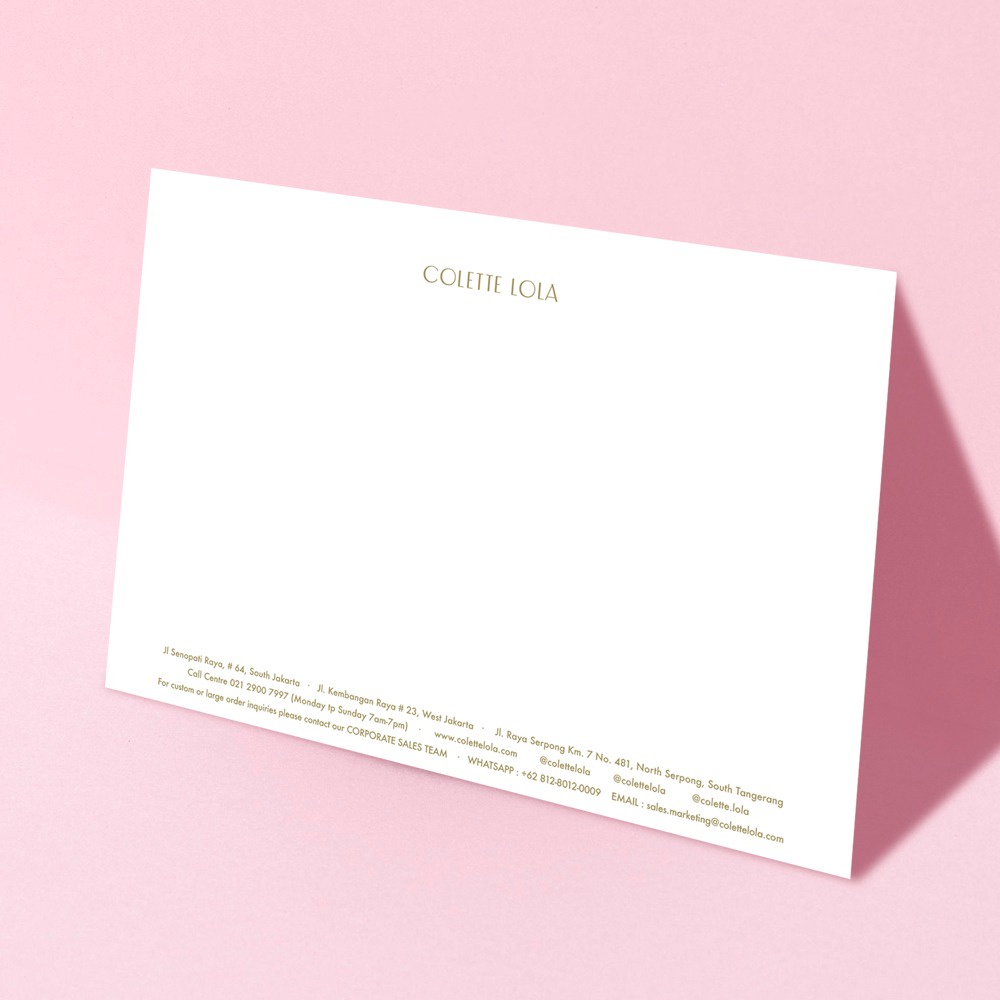 

Colette Lola Greeting Card